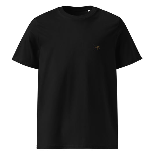 H5 Organic monogram unisex cotton t-shirt